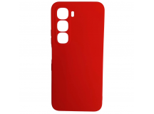 Чехол силиконовый Infinix Hot 60/60i Silicone Cover без лого красный