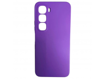 Чехол силиконовый Infinix Hot 60/60i Silicone Cover без лого фиолетовый