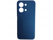 Чехол силиконовый Xiaomi Redmi 15C/POCO C85 Silicone Cover без лого темно-синий