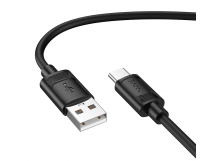 Кабель USB - Type-C HOCO X122 (3A/1m/силиконовый) черный