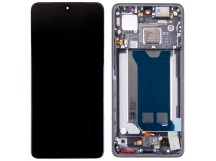 Дисплей для Xiaomi Poco F7 Pro (24117RK2CGI) модуль с рамкой Черный - OR (SP)
