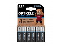 Элемент питания OPTICELL TURBO MAX LR6 BL6 (6/72)