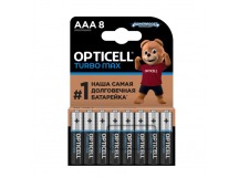 Элемент питания OPTICELL TURBO MAX LR03 BL8 (8/80)