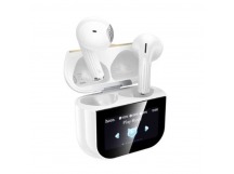 Беспроводные TWS наушники HOCO EW89 (3,5ч/300 mAh) белые