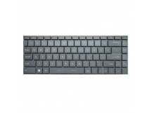 Клавиатура для ноутбука  MSI Stealth 15M B12UE серая с подсветкой