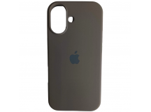 Чехол силиконовый Silicone Case ORG iPhone 17 графит (25)