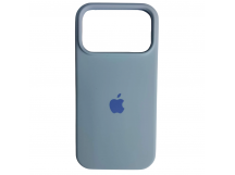 Чехол силиконовый Silicone Case ORG iPhone 17 Pro голубой (17)