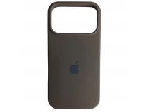 Чехол силиконовый Silicone Case ORG iPhone 17 Pro кофейный (27)