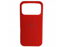 Чехол силиконовый Silicone Case ORG iPhone 17 Pro красный (07)