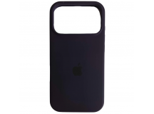 Чехол силиконовый Silicone Case ORG iPhone 17 Pro темно-фиолетовый (22)