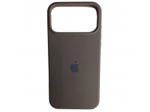 Чехол силиконовый Silicone Case ORG iPhone 17 Pro Max кофейный (27)