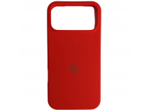 Чехол силиконовый Silicone Case ORG iPhone 17 Pro Max красный (07)