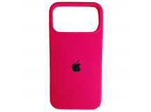Чехол силиконовый Silicone Case ORG iPhone 17 Pro Max фуксия (09)