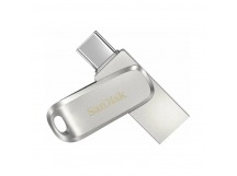 USB 3.1  512GB  SanDisk  Ultra Dual Drive Luxe USB Type-C, серебро
