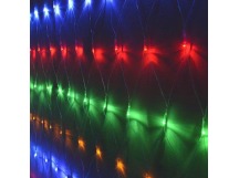 Гирлянда светодиодная "Сетка" 144 мультиколор, 1,0м x 1,5м, 8 режимов,IP20,220V ML-144M "Funray"