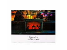 Ночник - Камин декоративный настольный (black) (243415)