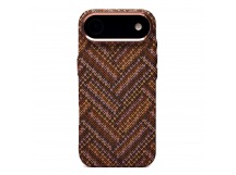 Чехол-накладка Luxo Creative PC для "Apple iPhone 17 Air" (146 ) (brown/beige) (243445)