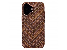 Чехол-накладка Luxo Creative PC для "Apple iPhone 17" (146 ) (brown/beige) (243441)