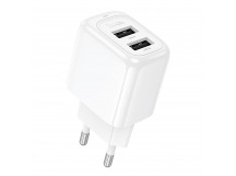 Адаптер Сетевой с кабелем Hoco CS51A 2,4A/12W (USB/Type-C) (white) (242928)