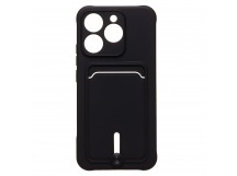 Чехол-накладка - SC304 с картхолдером для "Realme 15T" (black) (241744)