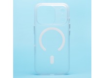 Чехол-накладка - SM038 SafeMag для "Apple iPhone 17 Pro" (white) (242162)