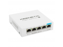 Коммутатор KEENETIC PoE+ Switch 5 (KN-4610), 5x1Гбит/с 4PoE+ 60W неуправляемый (1/12)