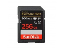 SDXC  256GB  SanDisk Class 10 Extreme Pro V30 UHS-I U3 (200 Mb/s)