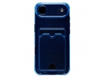 Чехол-накладка - SC300 с картхолдером для "Apple iPhone 17 Air" (deep blue) (242581)