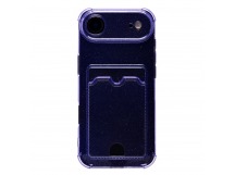 Чехол-накладка - SC300 с картхолдером для "Apple iPhone 17 Air" (violet) (242580)