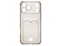 Чехол-накладка - SC300 с картхолдером для "Apple iPhone 17 Pro Max" (black) (242582)