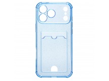 Чехол-накладка - SC300 с картхолдером для "Apple iPhone 17 Pro Max" (deep blue) (242583)