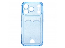 Чехол-накладка - SC300 с картхолдером для "Apple iPhone 17 Pro" (deep blue) (242575)