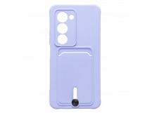 Чехол-накладка - SC304 с картхолдером для "Xiaomi Redmi 15 4G" (light violet) (241427)