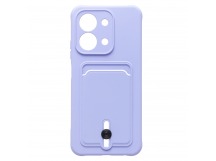 Чехол-накладка - SC304 с картхолдером для "Xiaomi Redmi 15C" (light violet) (241408)