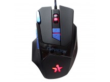 Мышь проводная игровая ГАРНИЗОН GM-770G, чип X3, 2400DPI, 8кн+колесо, шт