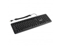 Клавиатура USB ExeGate LY-331L мембранная, 104 клавиши, кабель 2м, Black, шт