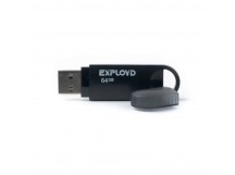 USB  64GB  Exployd  570  чёрный