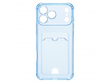 Чехол-накладка - SC276 с картхолдером для "Apple iPhone 17 Pro Max" (deep blue) (242521)