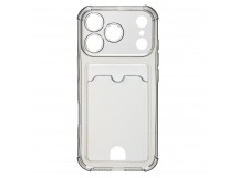 Чехол-накладка - SC276 с картхолдером для "Apple iPhone 17 Pro" (black) (242515)