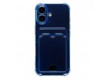 Чехол-накладка - SC276 с картхолдером для "Apple iPhone 17" (deep blue) (242513)