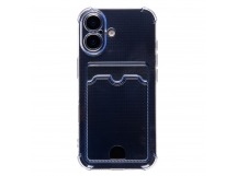 Чехол-накладка - SC276 с картхолдером для "Apple iPhone 17" (light blue) (242514)