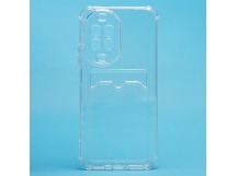 Чехол-накладка - SC276 с картхолдером для "Huawei nova 14" (transparent) (240748)
