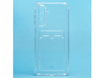 Чехол-накладка - SC276 с картхолдером для "Samsung Galaxy A17 4G" (transparent) (241655)