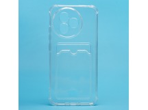 Чехол-накладка - SC276 с картхолдером для "Xiaomi Redmi K80 Ultra" (transparent) (241099)