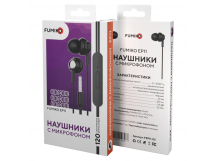 Проводные наушники 3.5 FUMIKO EP11 черные