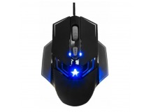 Мышь проводная игровая ГАРНИЗОН GM-750G, "Альтаир 2", чип X3, 2400DPI, 5кн+колесо, шт