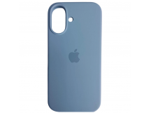 Чехол силиконовый Silicone Case ORG iPhone 17 голубой (17)