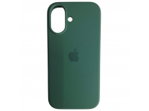 Чехол силиконовый Silicone Case ORG iPhone 17 темно зеленый (15)