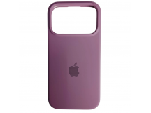 Чехол силиконовый Silicone Case ORG iPhone 17 Pro темно сиреневый (66)