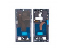 Рамка дисплея для Samsung Galaxy S22 Ultra (S908B) Черный (возможен дефект ЛКП)